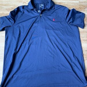 Polo by Ralph Lauren Men's Navy Blue Shirt XL Classic Fit